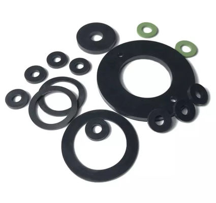 Rigidity Compression Rubber Flange Gasket Compound  Encapsulated EPDM Gasket