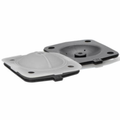 Kualitas  PTFE Face Peroxide Cured EPDM Backing Rubber Diaphragm Seals CEMU Code 5M Pabrik