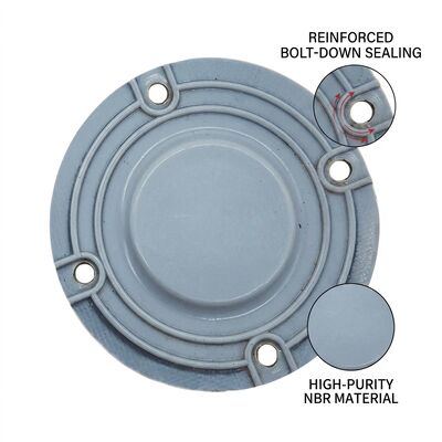 Natural Rubber T30 Flat Type Brake Chamber Valve Diaphragm 220mm Diameter Dongfeng Truck OEM