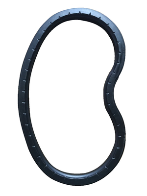 Karet sintetis Tekanan tinggi Selang hidrolik Panjang 50m Radius tikungan minimum 6 - 25mm