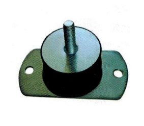 Disesuaikan Silinder Karet Shock Absorber Tinggi Pengurangan Kebisingan