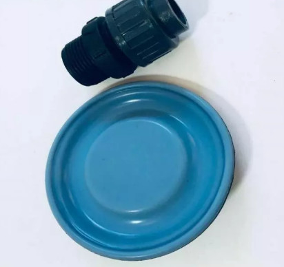 100% Murni PTFE Sealing Rubber Diaphragm Untuk Peralatan Pengukuran