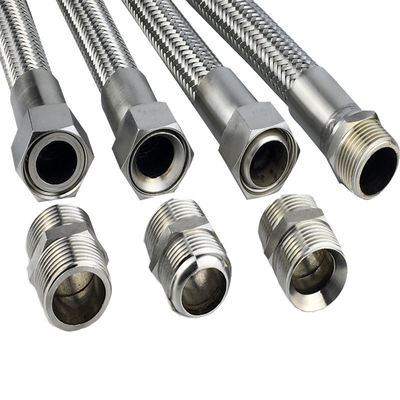 Petroleum 304 Stainless Steel Selang Fleksibel Ketebalan Kustom 3-12mm
