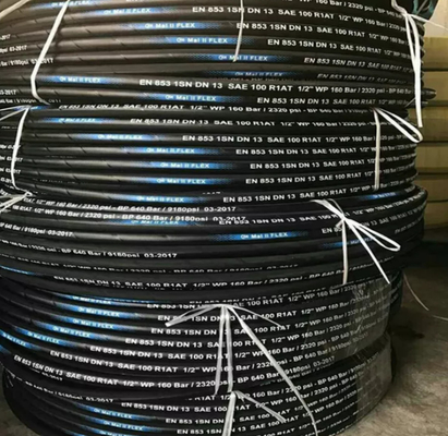 Steel Winding Wire Reinforced Rubber Hose untuk Engraving Engineering