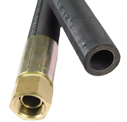 Pipa tabung hidraulik fleksibel yang cocok untuk 3000 PSI dan kisaran suhu -40 ° F hingga 212 ° F