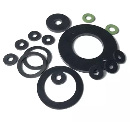 Kompresi Kekakuan Karet Flange Gasket Compound  Encapsulated EPDM Gasket