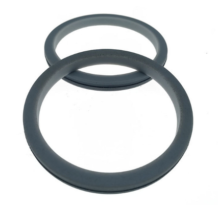 Tetrafluoroethylene Compound Rubber Neoprene Flange Gasket Untuk Peralatan