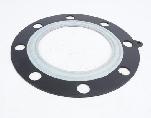 Gasket flange karet tahan panas tinggi untuk aplikasi tekanan industri