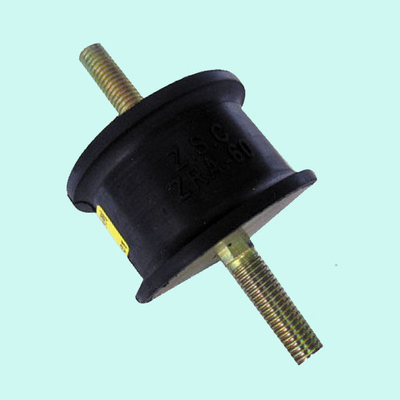 Komposisi Karet Elastomer Silinder Jenis Karet Shock Absorber Daya tahan tinggi