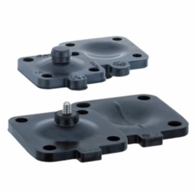 Disesuaikan DN25 Karet Diafragma Seal NBR Neoprene Fluorine Pneumatic