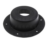 EPDM CR FKM Rolling Valve Rubber Diaphragm Seal Pemasangan Pengatur Tekanan Gas