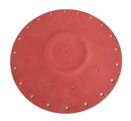 Rotary Impeller Valve Diafragma Karet CR Diafragma Kain Karet Tekanan Rendah