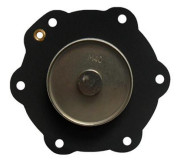 EPDM CR FKM Rolling Valve Rubber Diaphragm Seal Pemasangan Pengatur Tekanan Gas