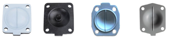 PTFE / EPDM Komposisi Pompa Katup Diafragma Bagian-bagian Spare Mesin Industri