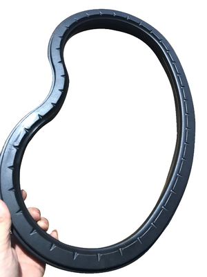 Selang Tekanan Hidrolik Berliku dengan Kawat Baja dengan Radius Lipat Minimal 6 - 25mm