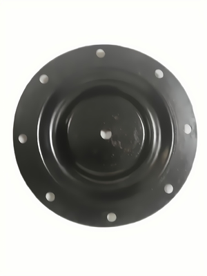 Aksi Pneumatic Pneumatic Valve Diaphragm untuk kisaran suhu -20°C sampai 100°C dalam warna Hitam