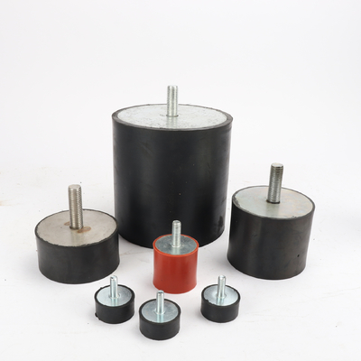 Elastomer Jenis Komposisi Karet Shock Absorber Untuk Bahan Hitam