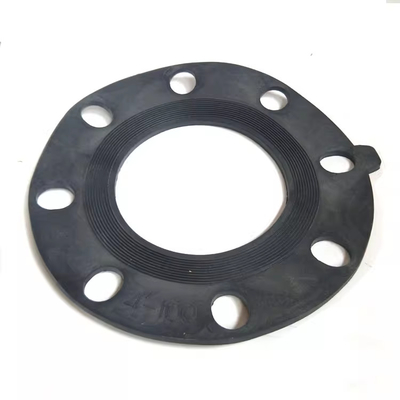 Resistensi suhu tinggi dan kompresi Set 25% karet Flange Gasket untuk Industri