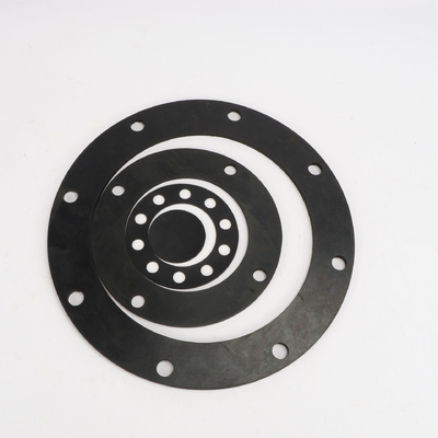 Ketahanan suhu tinggi Gelas Flange Karet -40 ° F hingga 212 ° F Kisaran suhu dan ketahanan asam yang sangat baik untuk industri
