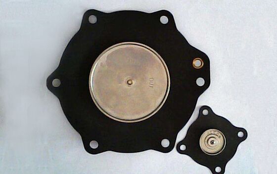 Pulse Jet Valves Pulse Valve Diaphragm Made From Nitrile Rubber NBR Komponen Tekanan Nomor 0,2 hingga 0,8 MPa