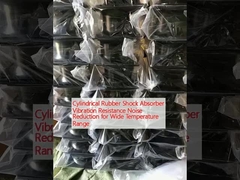 Absorber kejut karet silinderik Resistensi getaran Pengurangan kebisingan untuk rentang suhu yang luas